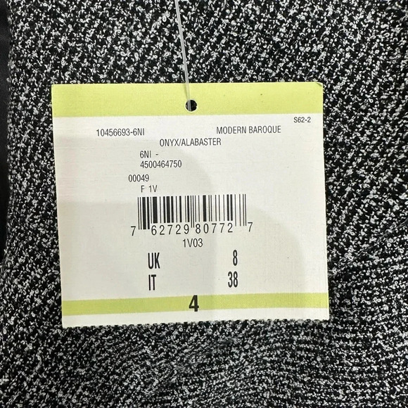 NWT ANNE KLEIN Women's Size 4 Tweed Suit Separate Pencil Skirt A-Line Gray - Picture 5 of 6